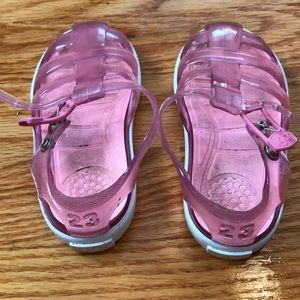 Igor Tenis toddler sandals pink size 23/6.5